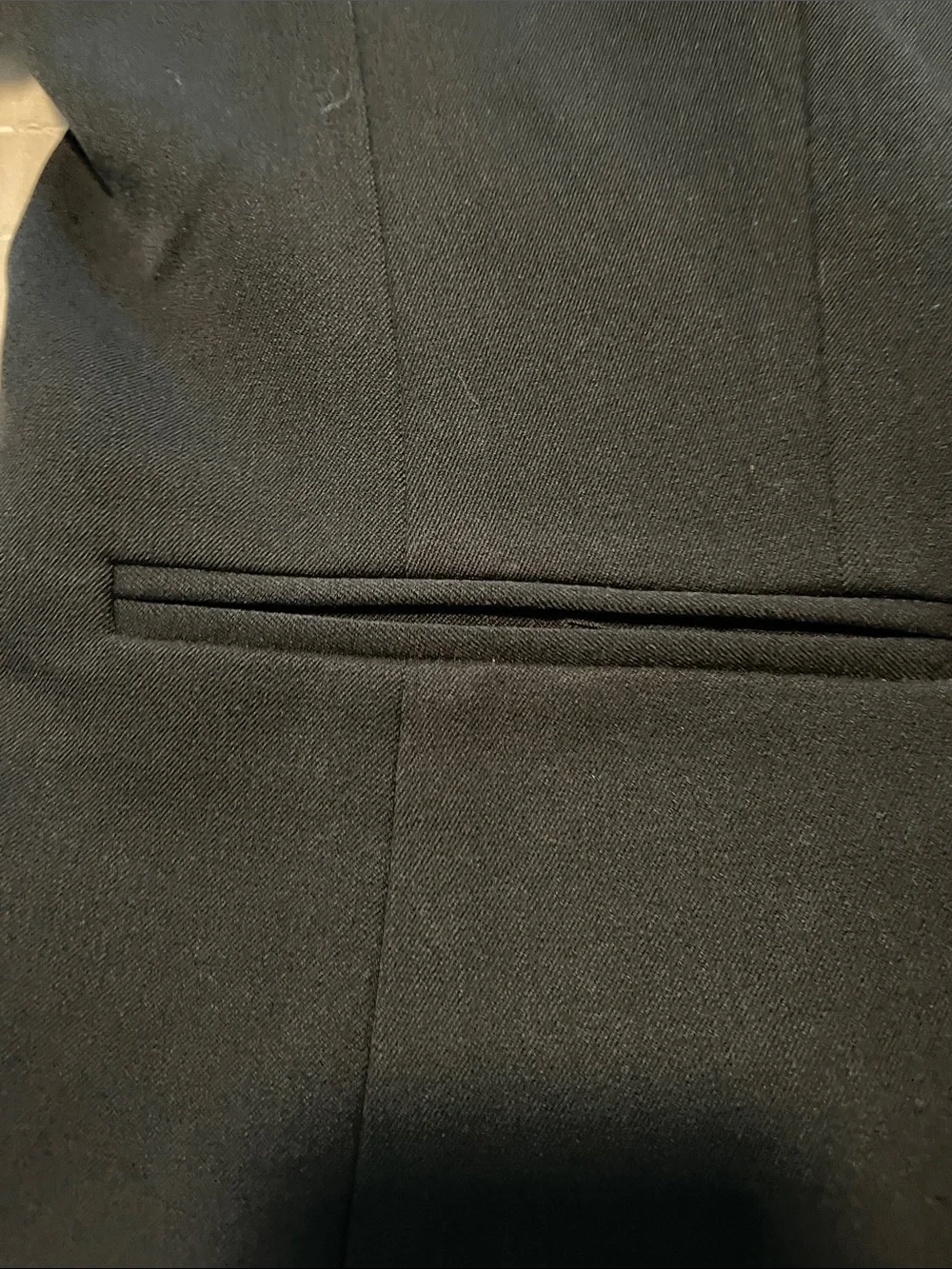 J. Crew Black Collarless Women's Blazer